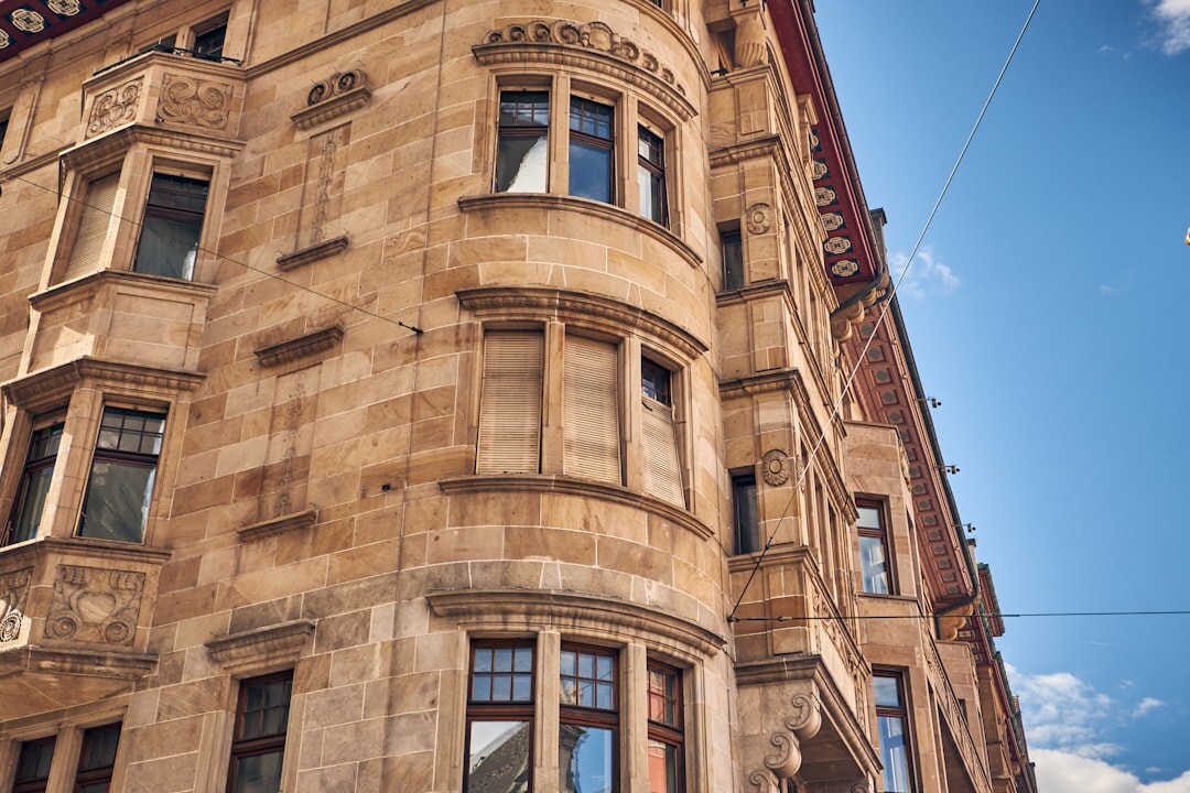 swiss bank building facade