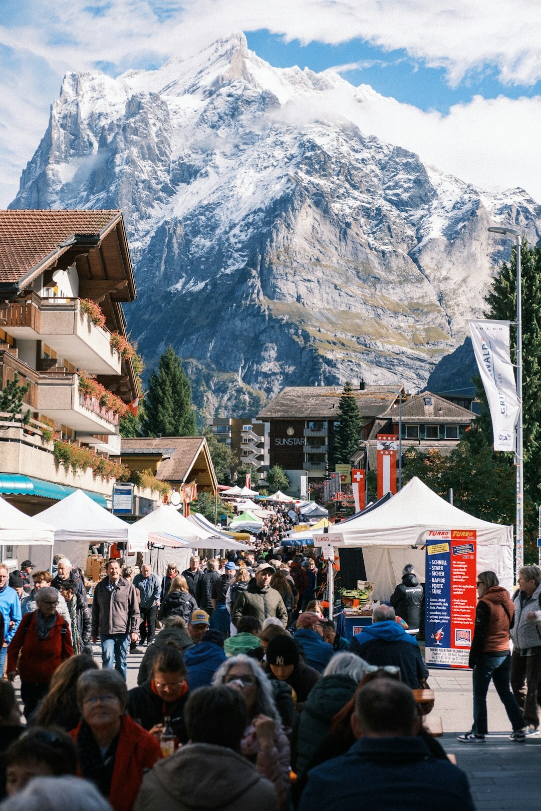 swiss alpine village